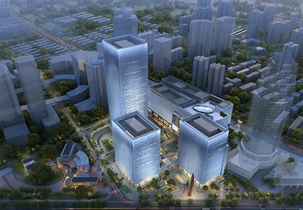 Piazza finanziaria di Shanghai Pudong